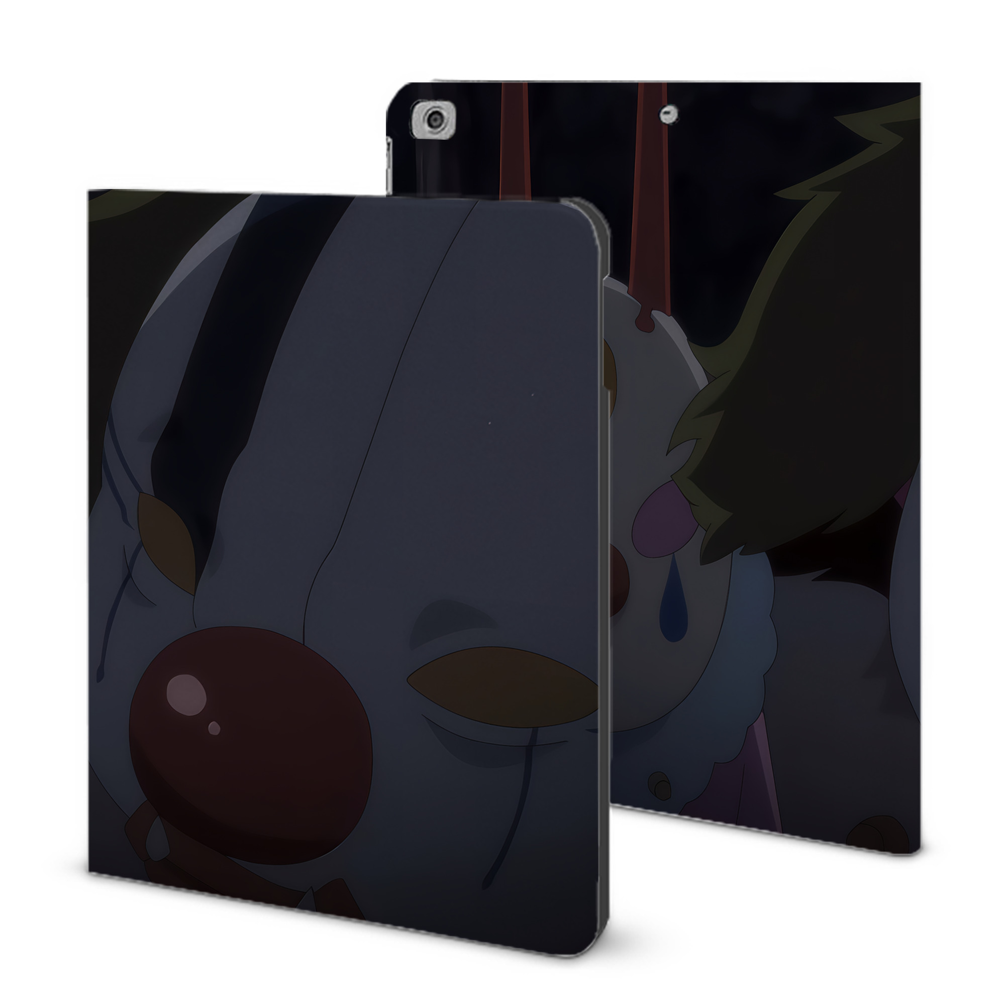 （画像用） 転スラ Regarding Reincarnated to Slime IPad ケース ブック型 PUレザー TPU 耐衝撃 軽量 薄型 ペン収納なし 全面保護 IPad 各モデル対応